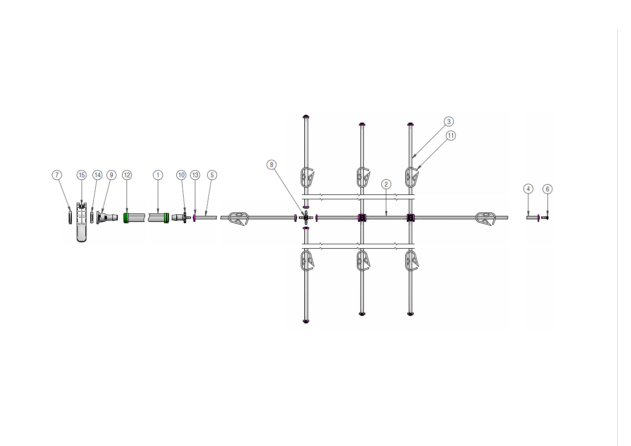 Graphic of a IRIS single-use assembly - weld on, WEL-02.
