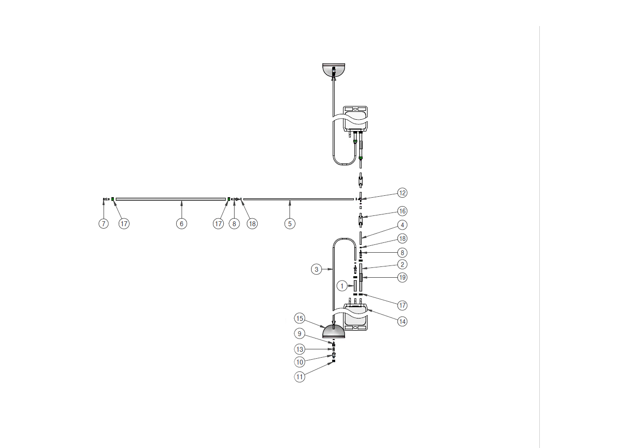 Graphic of a sampling manifold in biopharma, SAM-01.