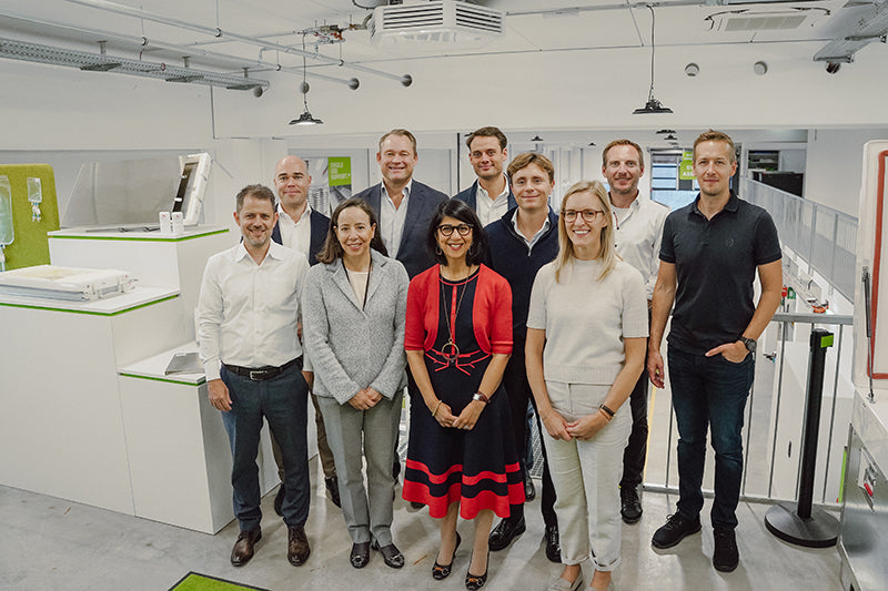 A group photo of Single Use Supports board members.