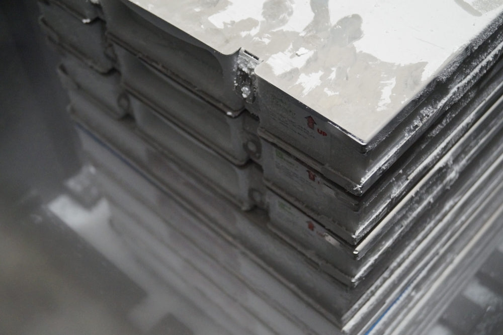 An image showing frozen RoSS Shells packed for cold chain distribution.