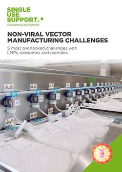 Preview of Single Use Support's guide about the challenges in non-viral vector manufacturing
