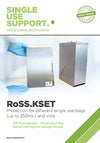 Preview of datasheet for RoSS.KSET robust protection for small single-use bags by Single Use Support