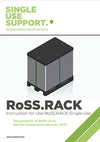 Preview of instruction for use for RoSS.RACK by Single Use Support
