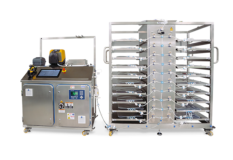 Image of aseptic filling system RoSS.FILL Bag on a transparent background.