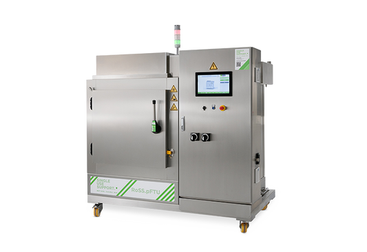 Image of controlled rate freezer of drug substances RoSS.pFTU Mid-Scale, on transparent background.