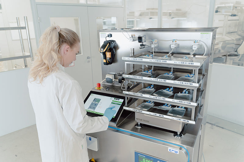 Solutions for automated aseptic filling of monoclonal antibodies