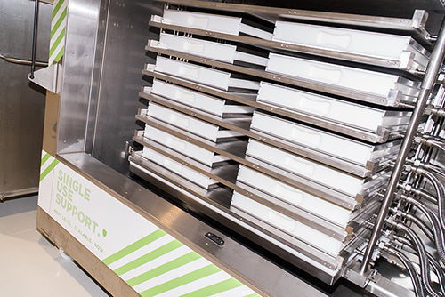 Plate freezing: best approach for freezing biopharmaceuticals in single-use bags