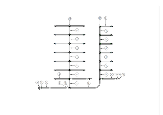 Graphic of IRIS single-use filling assembly, man-05.