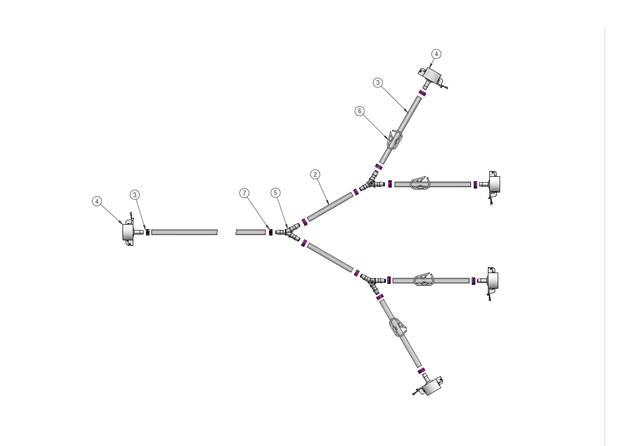 Graphic of a biopharma assembly distributor, DIS-03.