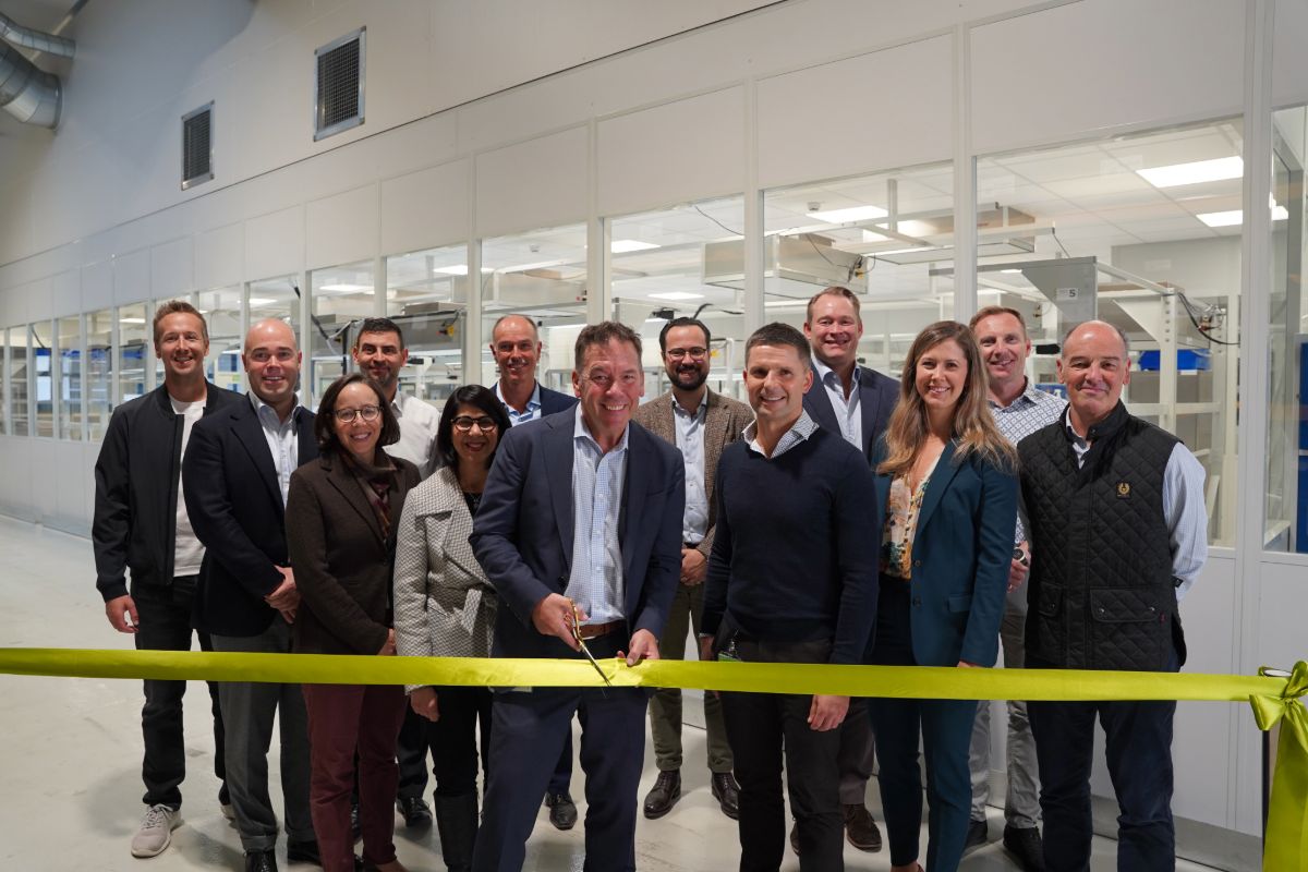 new cleanroom opening event at single use support offices