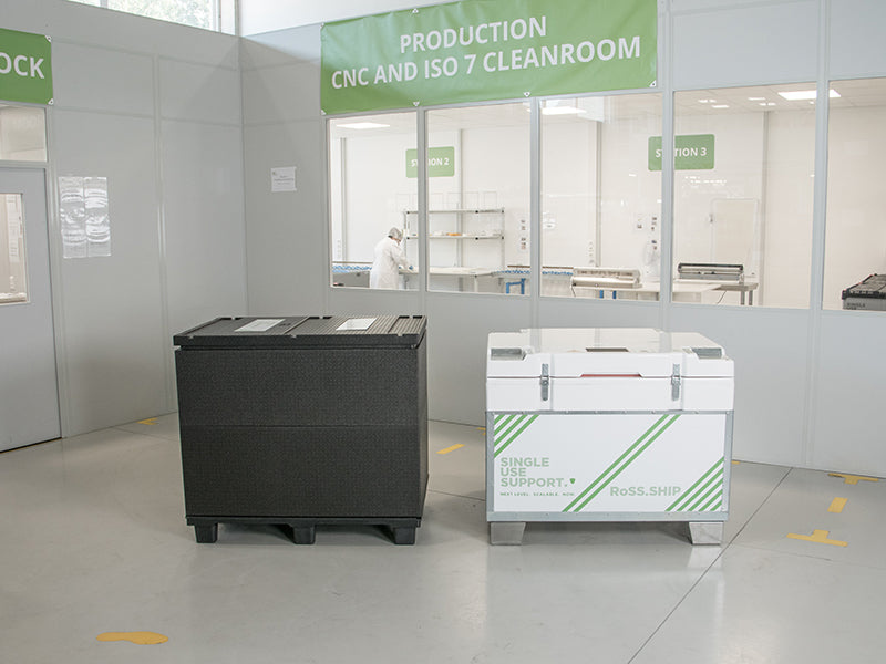 cold chain shipping products single use support