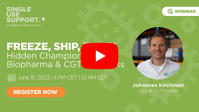 A preview image of the webinar freeze, ship, thaw