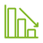 Green icon of a downward arrow demonstrating reduced product loss