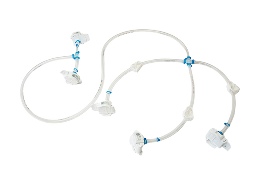 Image of IRIS Single-Use Assemblies on a transparent background.