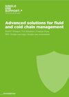 Preview of a document about advanced Single Use Support solutions for fluid and cold chain management