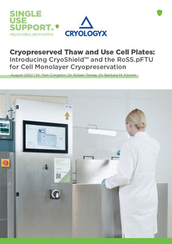 Preview of an app note about cell monolayer cryopreservation