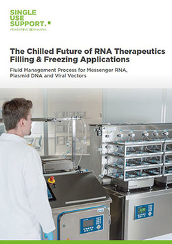 Preview of an app note about filling and freezing of RNA therapeutics