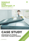 Preview of Single Use Support's case study about the advantages of robust cold chain transport solutions