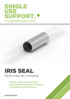 Preview of datasheet for IRIS seal pinch pipe for crimping by Single Use Support