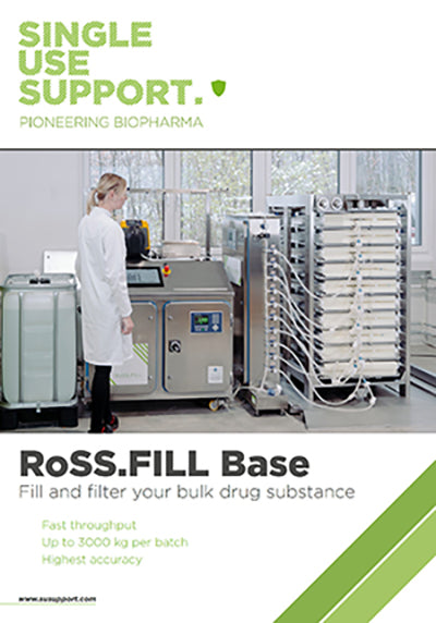 Preview of datasheet for RoSS.FILL Base fill-filtration unit by Single Use Support