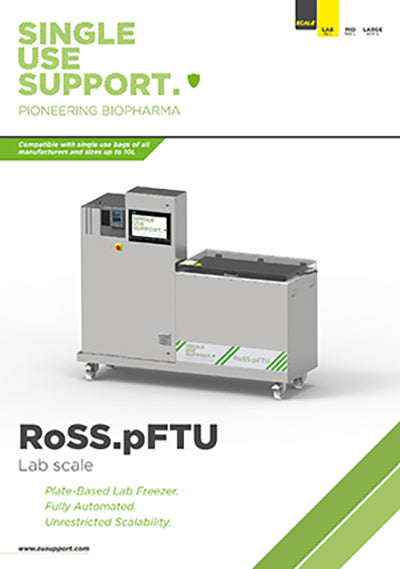 Preview of datasheet for RoSS.pFTU Lab Scale freeze-thaw unit by Single Use Support