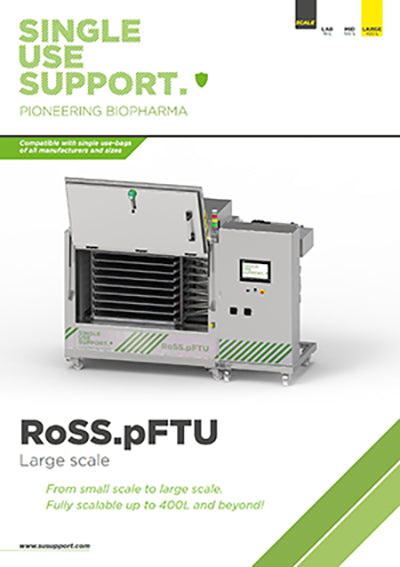 Preview of datasheet for RoSS.pFTU Large Scale freeze-thaw unit by Single Use Support