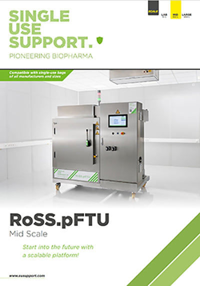 Preview of datasheet for RoSS.pFTU Mid Scale freeze-thaw unit by Single Use Support
