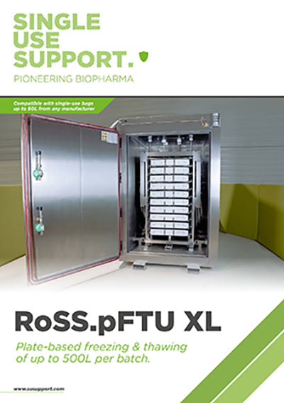 Preview of datasheet for RoSS.pFTU XL freeze-thaw unit by Single Use Support