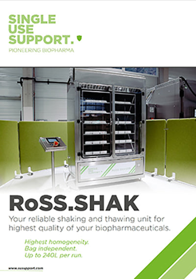Preview of datasheet for RoSS.SHAK shaking and thawing unit by Single Use Support