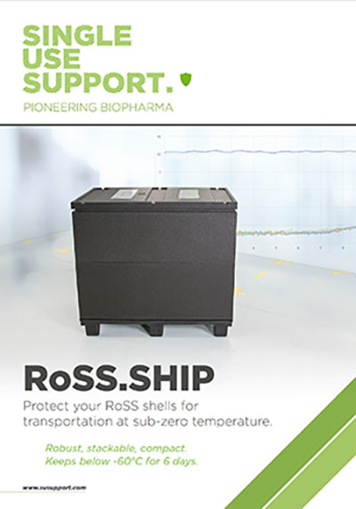 Preview of datasheet for RoSS.SHIP robust transporation by Single Use Support