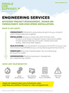 Preview of Single Use Support datasheet on engineering services and project management