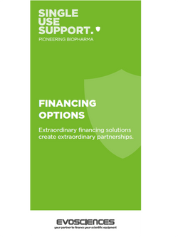 Preview image for fyler about leasing as financing option with Single Use Support equipment