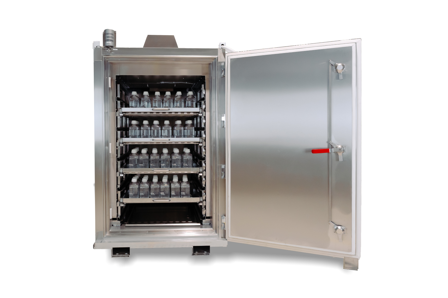 Image of bast freezer RoSS.BLST for pharmaceuticals on a white background.