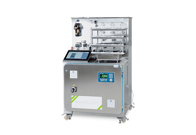 Image of RoSS.FILL Lab Scale on a transparent background, an aseptic filling system for biopharma laboratories.