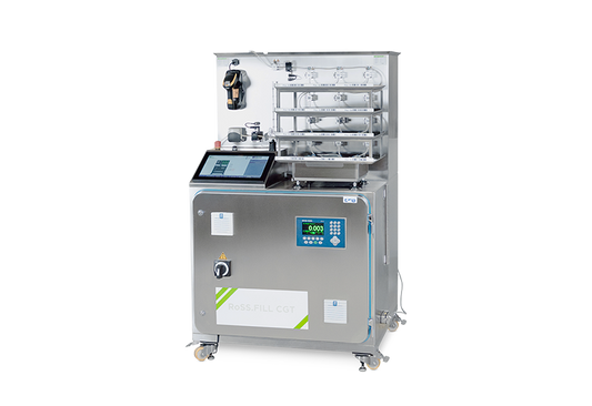 Image of RoSS.FILL Lab Scale on a transparent background, an aseptic filling system for biopharma laboratories.