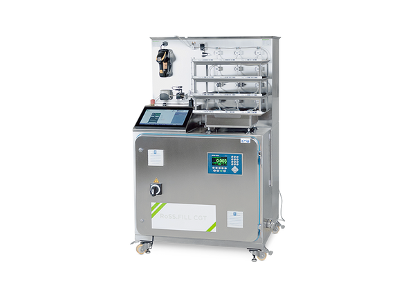 Image of RoSS.FILL Lab Scale on a transparent background, an aseptic filling system for biopharma laboratories.