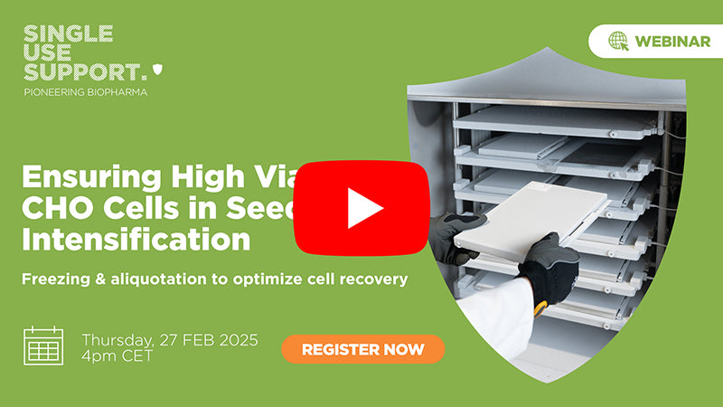 A preview image of the webinar seed train intensification. 