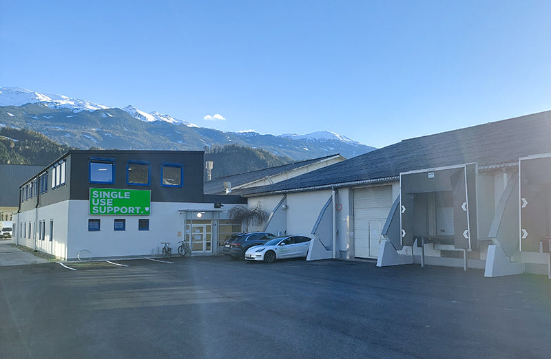 An image of Single Use Supports site in Hall, Tyrol. 