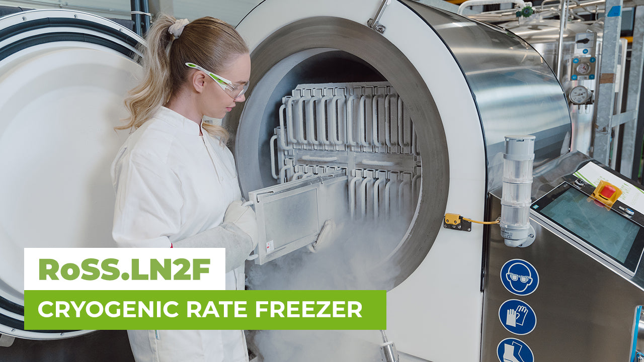 Load video: Product video of cryogenic rate-freezer RoSS.LN2F