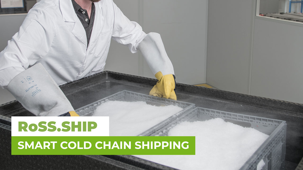 Load video: Product video RoSS.SHIP to ship and track your bulk drug substance.