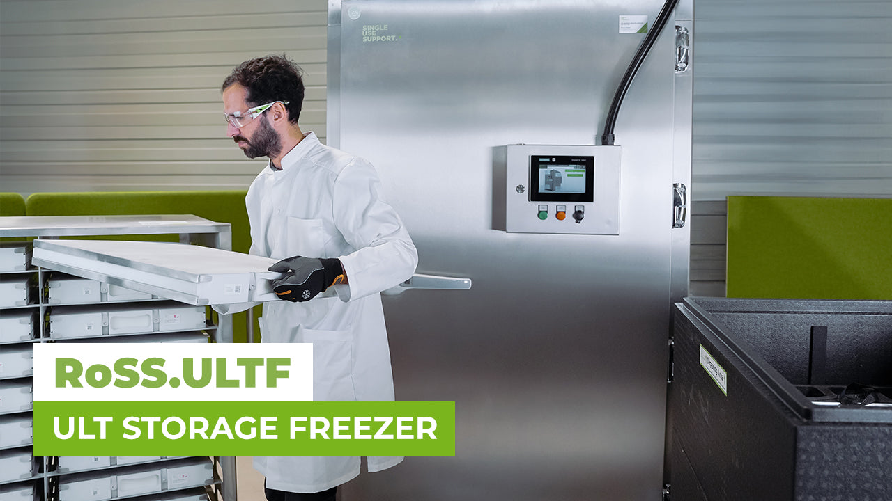 Load video: Product video of ultra-low temperature storage freezer RoSS.ULTF