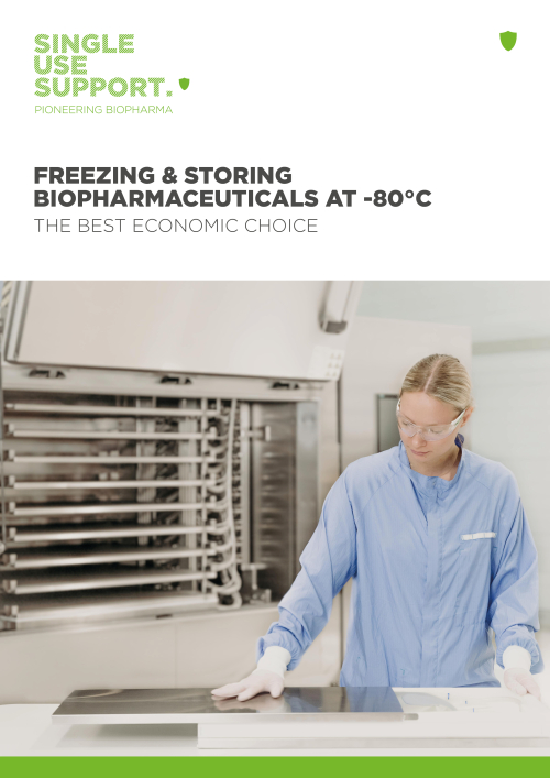 FREEZING & STORING BIOPHARMACEUTICALS AT -80°C AND BELOW