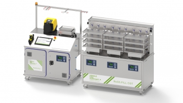 Cell and gene therapy filling machine with RoSS.FILL CGT system