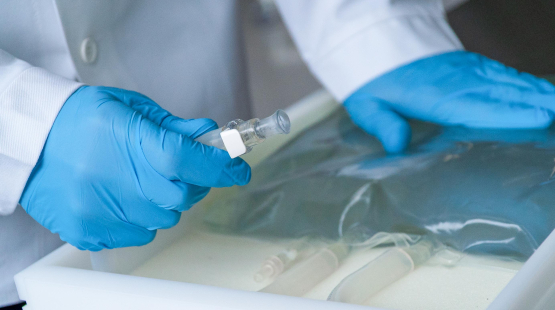 RoSS shell protecting single-use bags liquid transfer