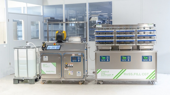 Automated filling and draining system for CGT - RoSS.FILL CGT