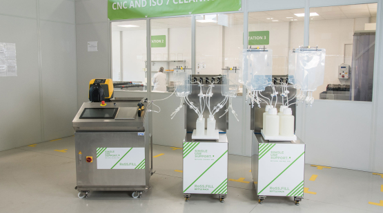 RoSS.FILL bottle - single use bottle filling system