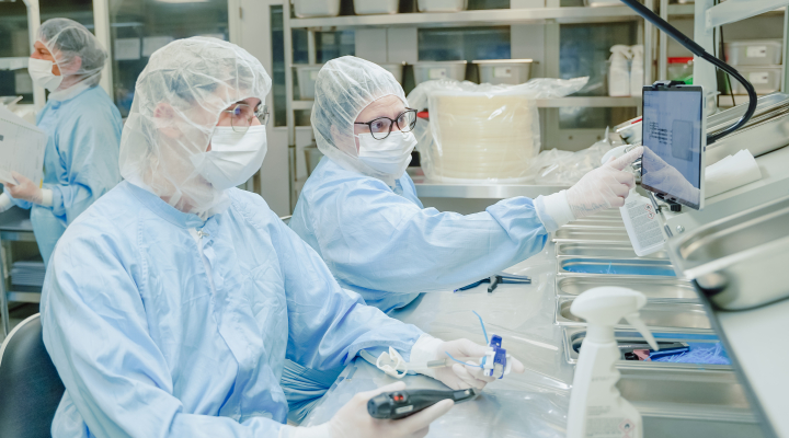 IRIS Single-Use Assembly_Production_Single Use Support