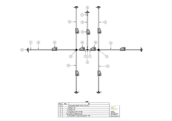 BOM_IRIS Single-Use Assembly  Distribution DIS-05