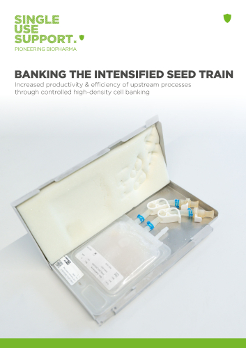 Brochure_Banking the Intensified Seed Train Brochure_Banking the Intensified Seed Train