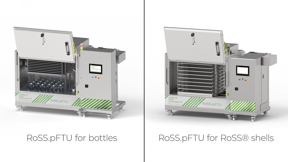 RoSS.pFTU freeze-thaw platform for bags & bottles